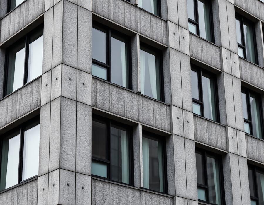 Modern corporate building